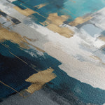 Abstract 1868 Canvas Art 18" x 24" / 45 x 60 cm / Black