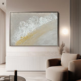 Abstract 187 Canvas Art 18" x 24" / 45 x 60 cm / Black