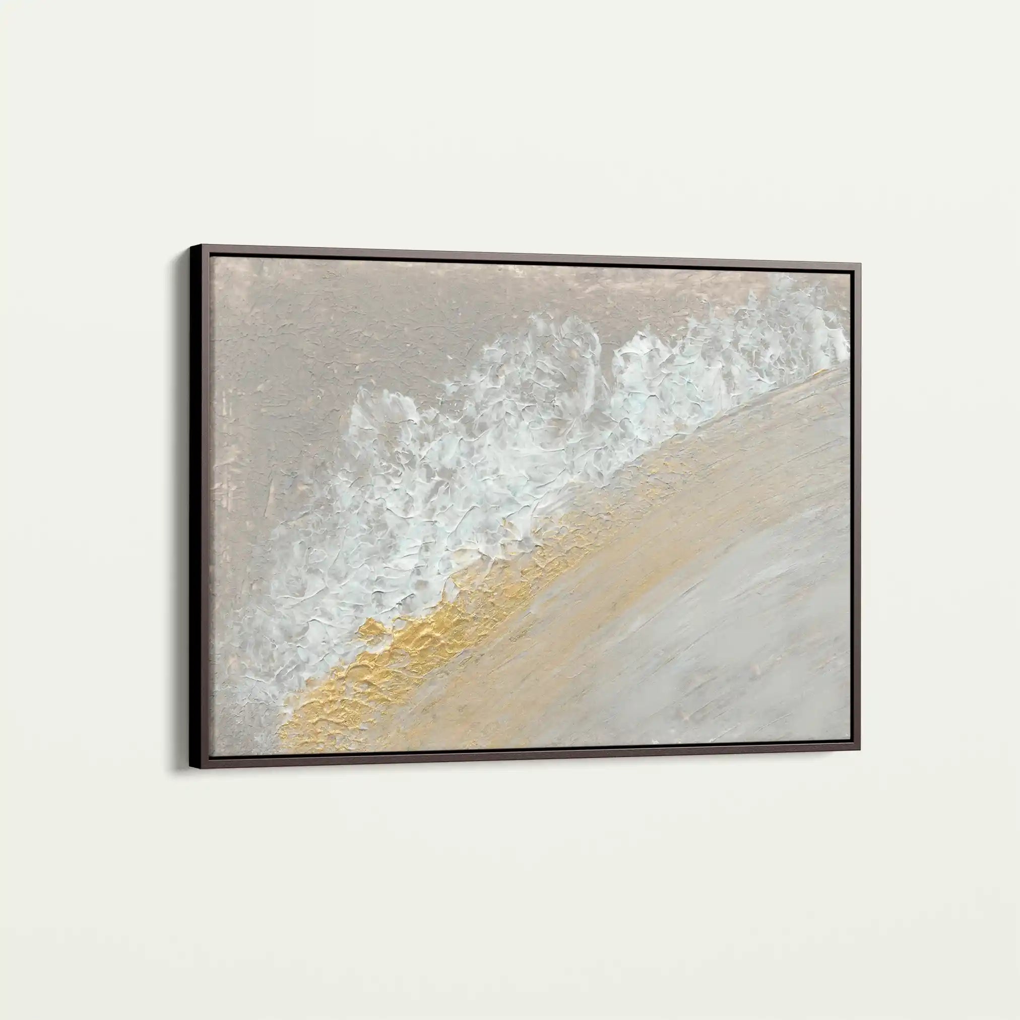 Abstract 187 Canvas Art 18" x 24" / 45 x 60 cm / Black