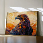 Animals 187 Canvas Art 18" x 24" / 45 x 60 cm / Black