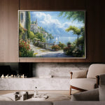 Landscape 187 Canvas Art 60 x 40 cm / Black