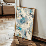 Abstract 1870 Canvas Art 18" x 24" / 45 x 60 cm / Black
