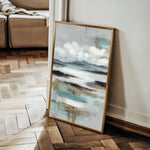 Abstract 1871 Canvas Art 18" x 24" / 45 x 60 cm / Black