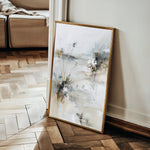 Abstract 1873 Canvas Art 18" x 24" / 45 x 60 cm / Black