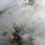 Abstract 1873 Canvas Art 18" x 24" / 45 x 60 cm / Black