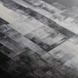 Abstract 1874 Canvas Art 18" x 24" / 45 x 60 cm / Black