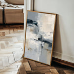 Abstract 1875 Canvas Art 18" x 24" / 45 x 60 cm / Black
