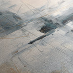 Abstract 1875 Canvas Art 18" x 24" / 45 x 60 cm / Black