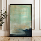 Abstract 188 Canvas Art 18" x 24" / 45 x 60 cm / Black