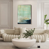 Abstract 188 Canvas Art 18" x 24" / 45 x 60 cm / Black