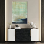 Abstract 188 Canvas Art 18" x 24" / 45 x 60 cm / Black