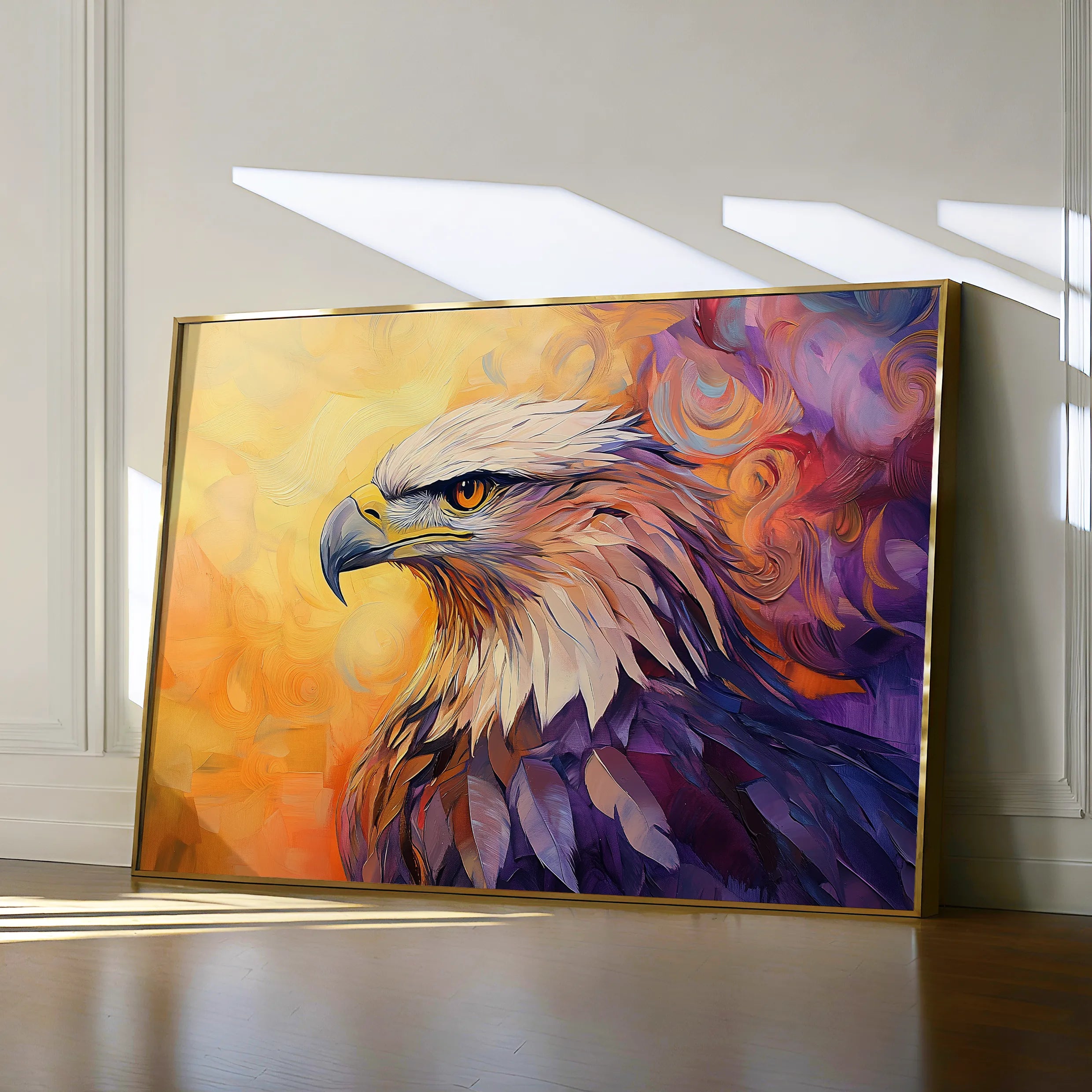 Animals 188 Canvas Art 18" x 24" / 45 x 60 cm / Black