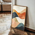 Boho 188 Canvas Art 18" x 24" / 45 x 60 cm / Black