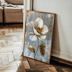 Floral 188 Canvas Art 18" x 24" / 45 x 60 cm / Black