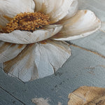 Floral 188 Canvas Art 18" x 24" / 45 x 60 cm / Black
