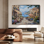 Landscape 188 Canvas Art 18" x 24" / 45 x 60 cm / Black
