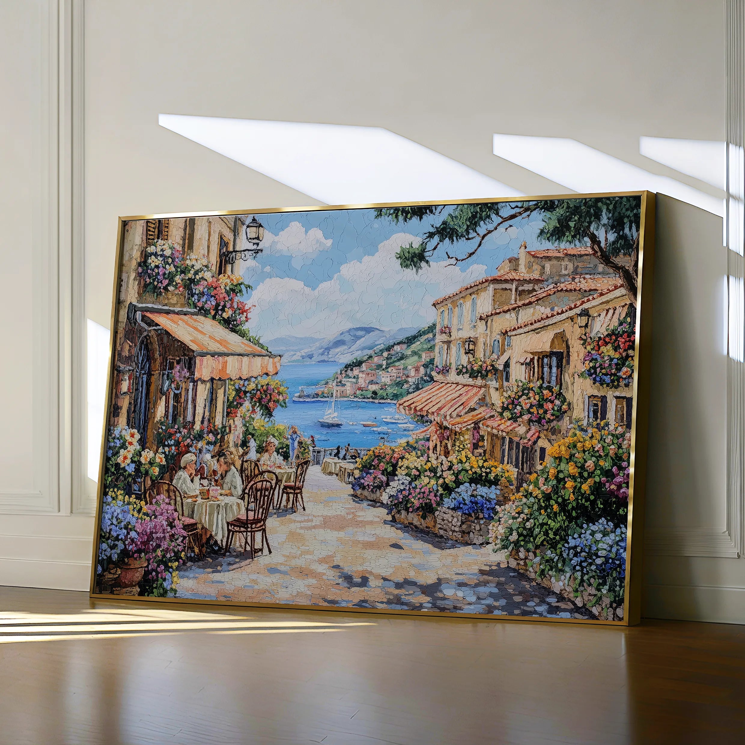 Landscape 188 Canvas Art 18" x 24" / 45 x 60 cm / Black