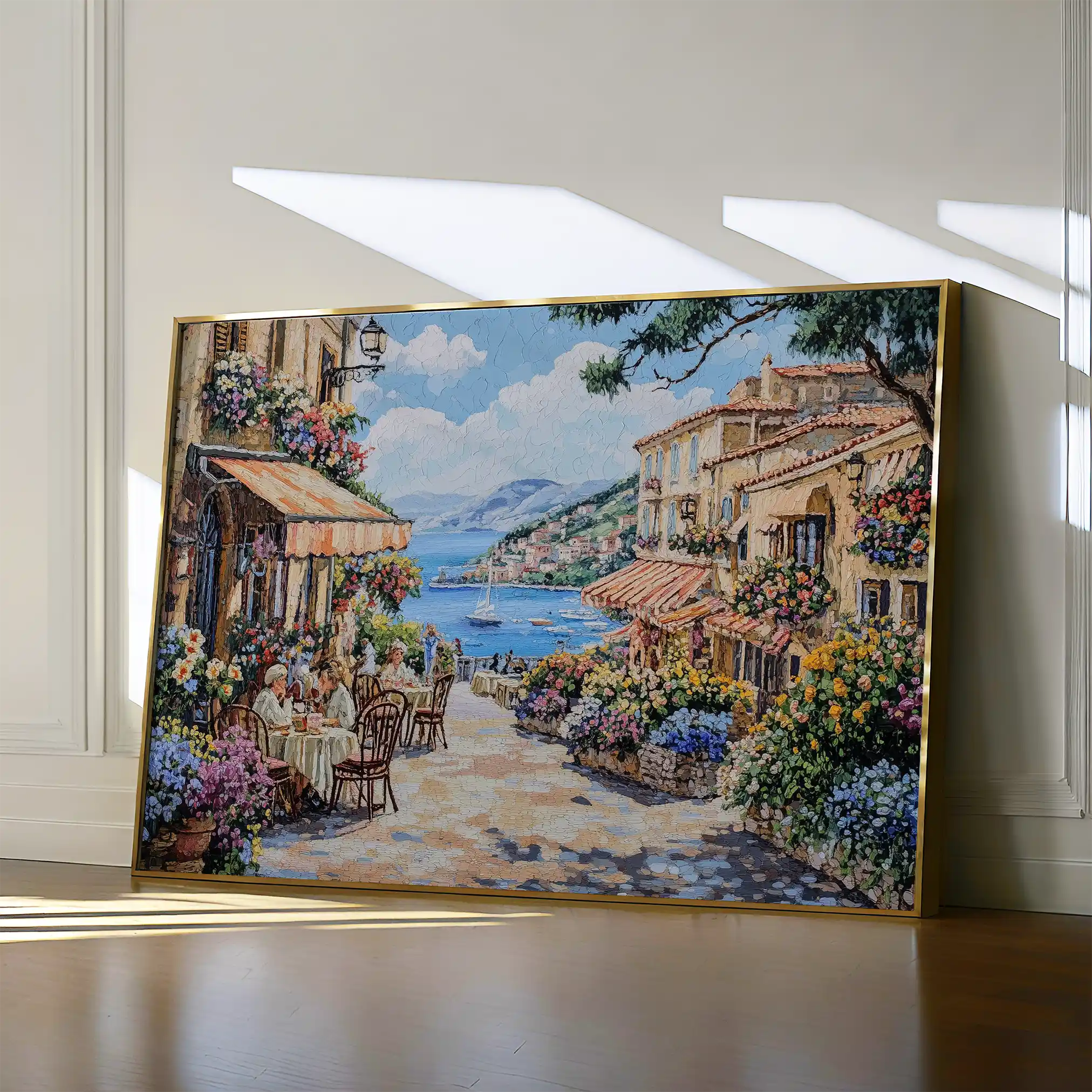 Landscape 188 Canvas Art 60 x 40 cm / Black