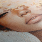 Portrait 188 Canvas Art 18" x 24" / 45 x 60 cm / Black