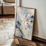 Abstract 1880 Canvas Art 18" x 24" / 45 x 60 cm / Black