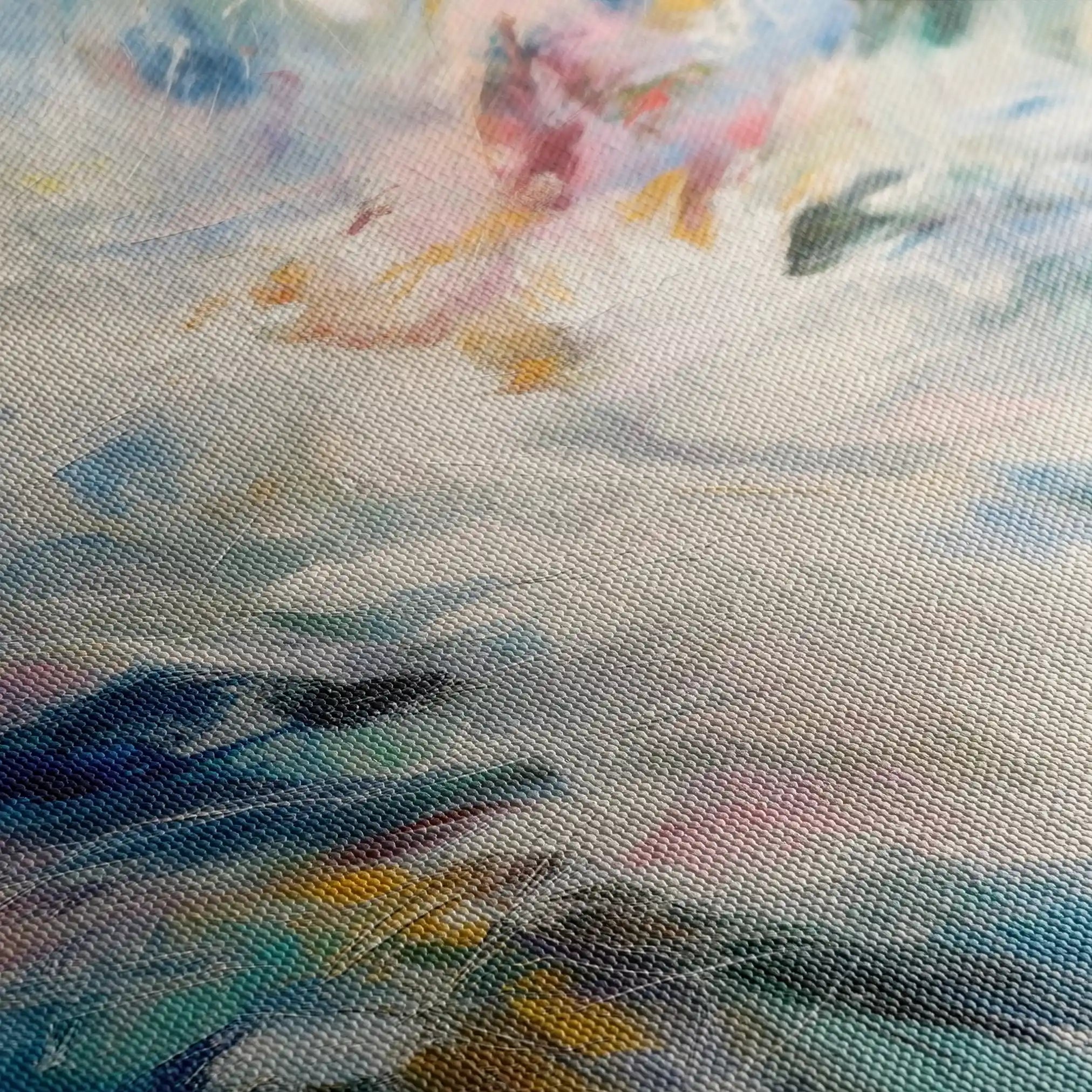 Abstract 1880 Canvas Art 60 x 40 cm / Black