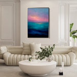 Abstract 1881 Canvas Art 18" x 24" / 45 x 60 cm / Black
