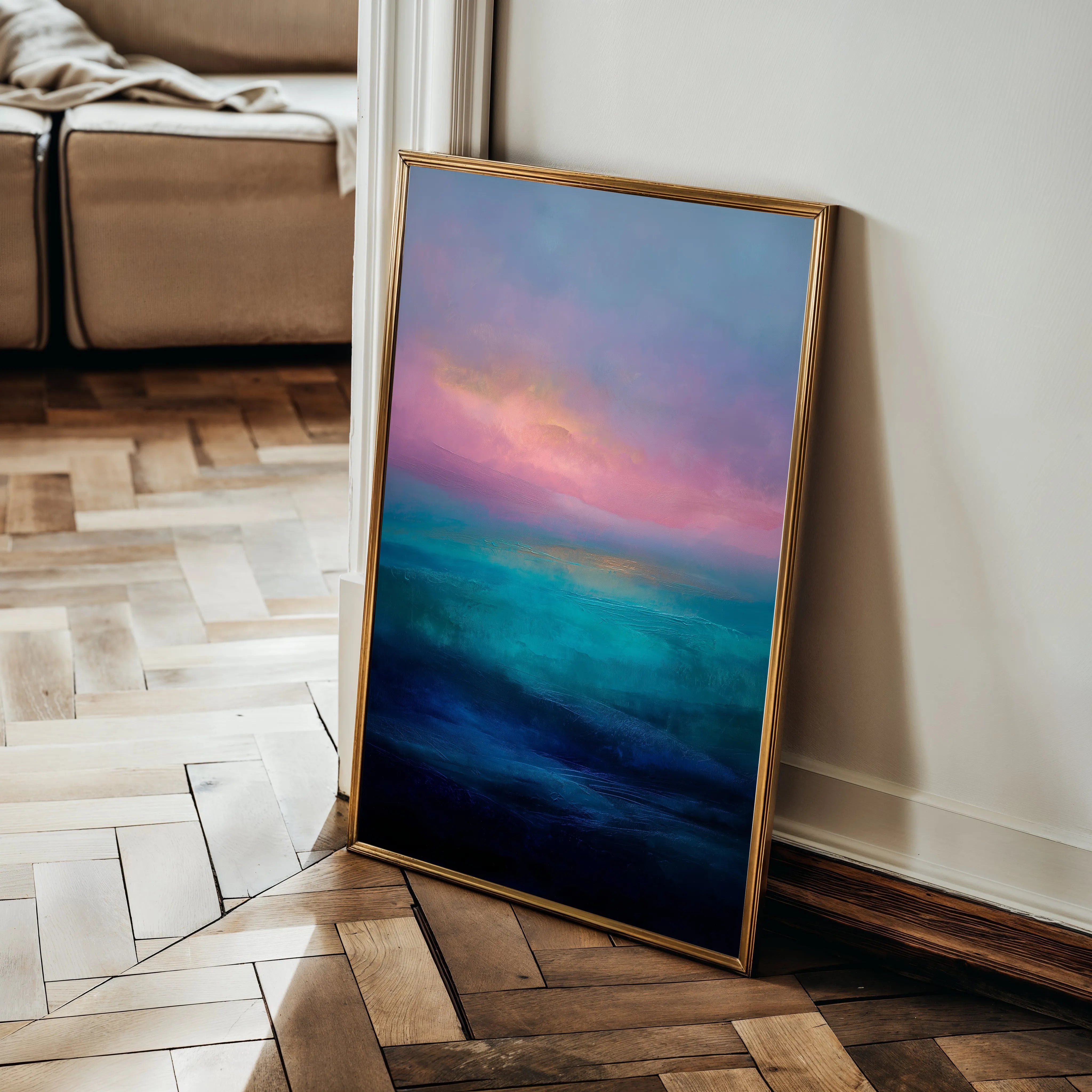 Abstract 1881 Canvas Art 18" x 24" / 45 x 60 cm / Black