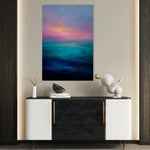 Abstract 1881 Canvas Art 18" x 24" / 45 x 60 cm / Black