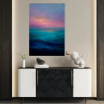 Abstract 1881 Canvas Art 60 x 40 cm / Black