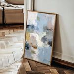 Abstract 1883 Canvas Art 18" x 24" / 45 x 60 cm / Black