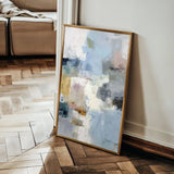 Abstract 1883 Canvas Art 18" x 24" / 45 x 60 cm / Black