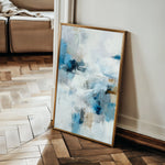 Abstract 1884 Canvas Art 18" x 24" / 45 x 60 cm / Black