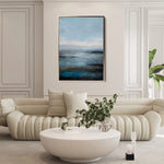 Abstract 1886 Canvas Art 18" x 24" / 45 x 60 cm / Black