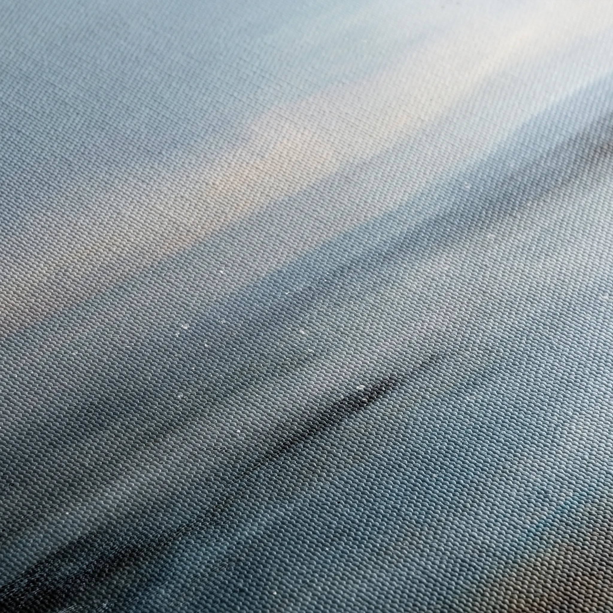 Abstract 1886 Canvas Art 18" x 24" / 45 x 60 cm / Black