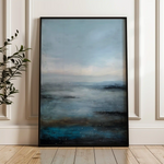 Abstract 1886 Canvas Art 60 x 40 cm / Black
