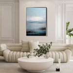Abstract 1889 Canvas Art 18" x 24" / 45 x 60 cm / Black