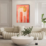Boho 189 Canvas Art 18" x 24" / 45 x 60 cm / Black