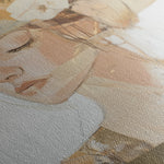 Portrait 189 Canvas Art 18" x 24" / 45 x 60 cm / Black