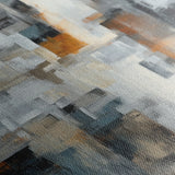 Abstract 1890 Canvas Art 18" x 24" / 45 x 60 cm / Black