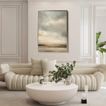 Abstract 1891 Canvas Art 18" x 24" / 45 x 60 cm / Black