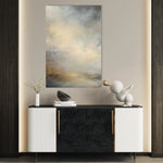 Abstract 1892 Canvas Art 18" x 24" / 45 x 60 cm / Black