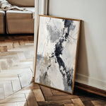 Abstract 1893 Canvas Art 18" x 24" / 45 x 60 cm / Black
