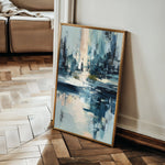 Abstract 1896 Canvas Art 18" x 24" / 45 x 60 cm / Black