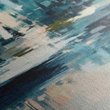 Abstract 1896 Canvas Art 18" x 24" / 45 x 60 cm / Black