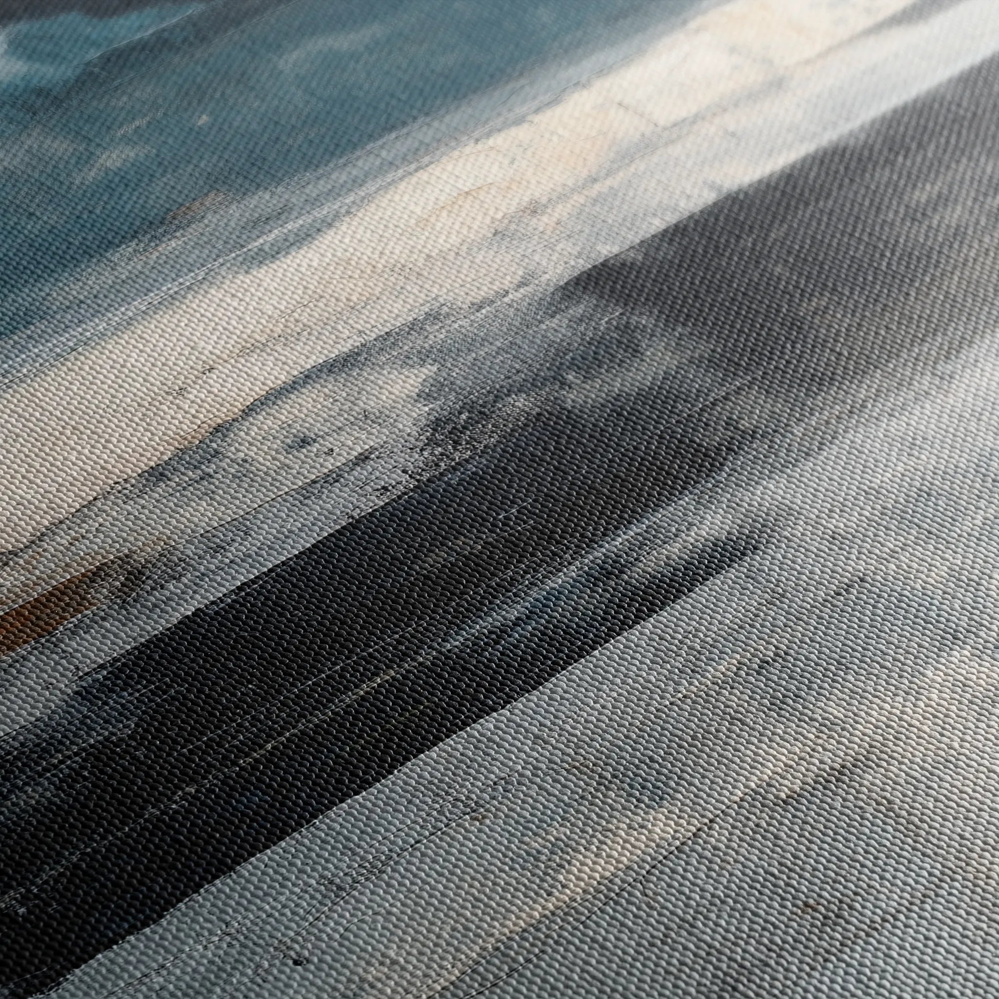 Abstract 1897 Canvas Art 18" x 24" / 45 x 60 cm / Black