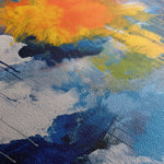 Abstract 1898 Canvas Art 18" x 24" / 45 x 60 cm / Black