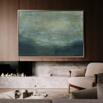 Abstract 190 Canvas Art 18" x 24" / 45 x 60 cm / Black
