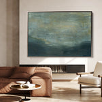 Abstract 190 Canvas Art 18" x 24" / 45 x 60 cm / Black