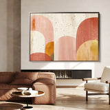 Boho 190 Canvas Art 18" x 24" / 45 x 60 cm / Black
