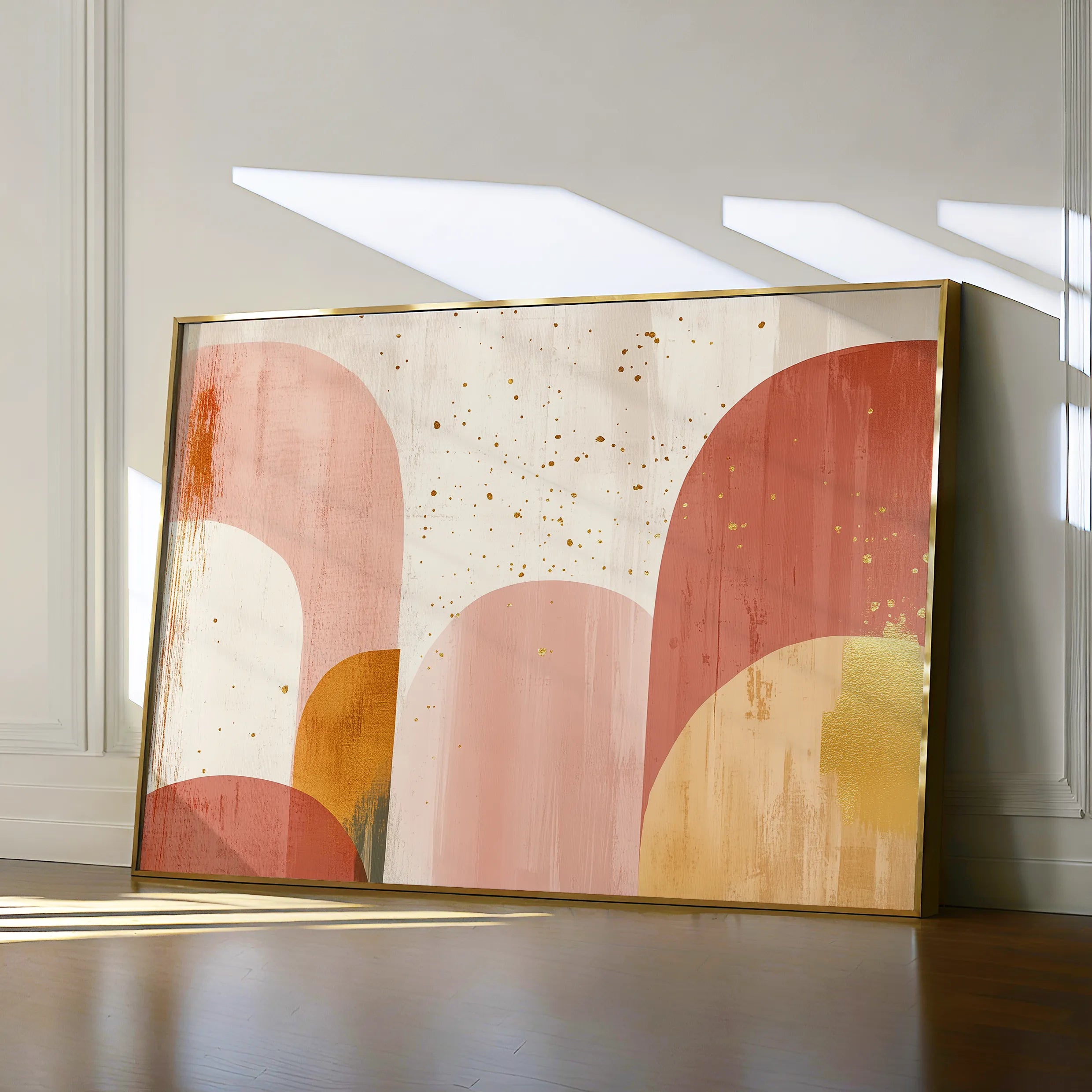 Boho 190 Canvas Art 18" x 24" / 45 x 60 cm / Black